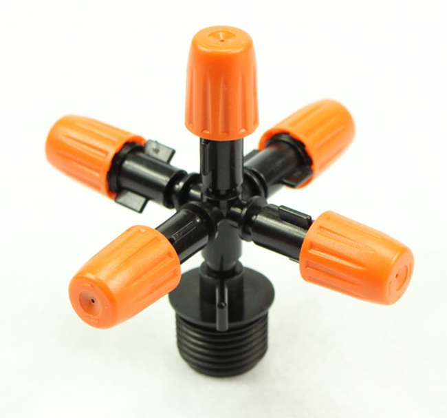 Cấu tạo béc phun sương bằng nhựa