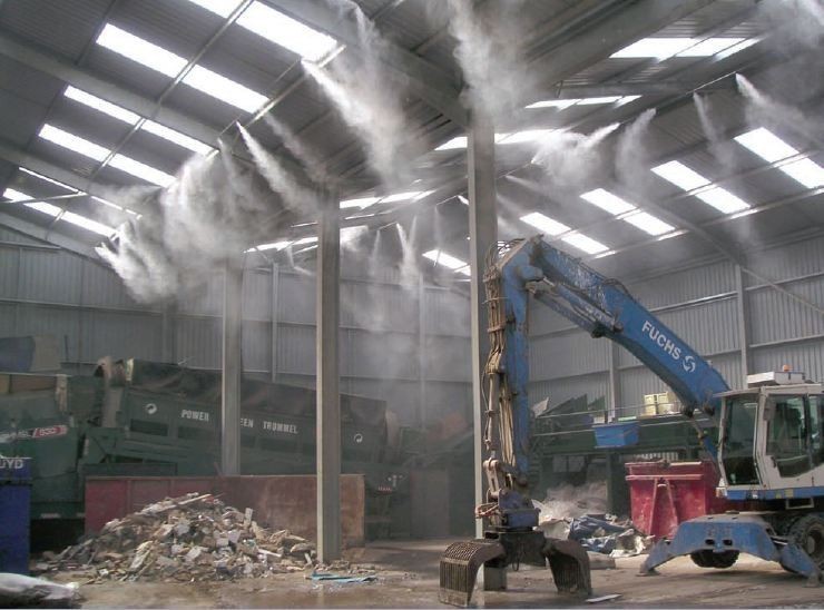 Hệ thống máy phun sương hơi nước giá rẻ