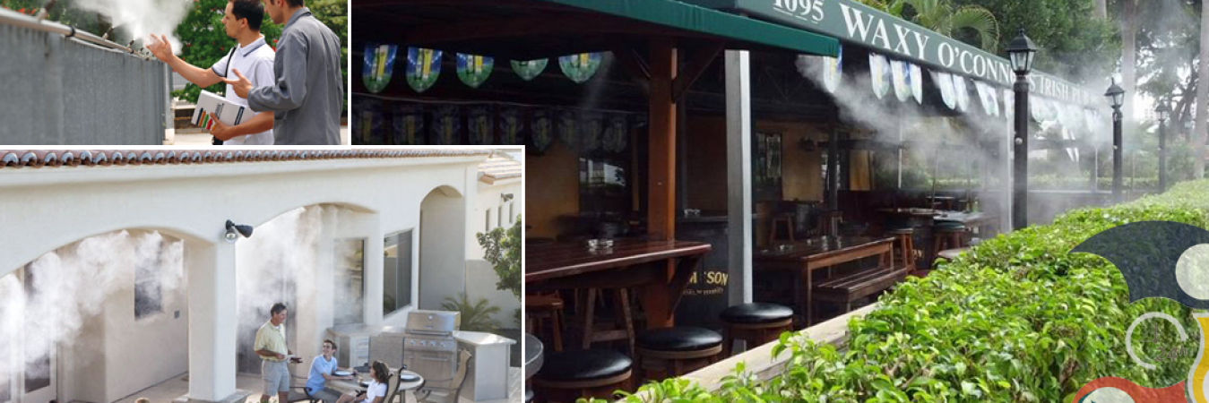 béc tưới cây làm mát không khí