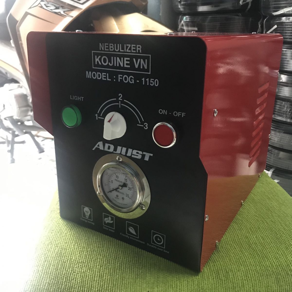 Đặc điểm chính máy phun sương 12v